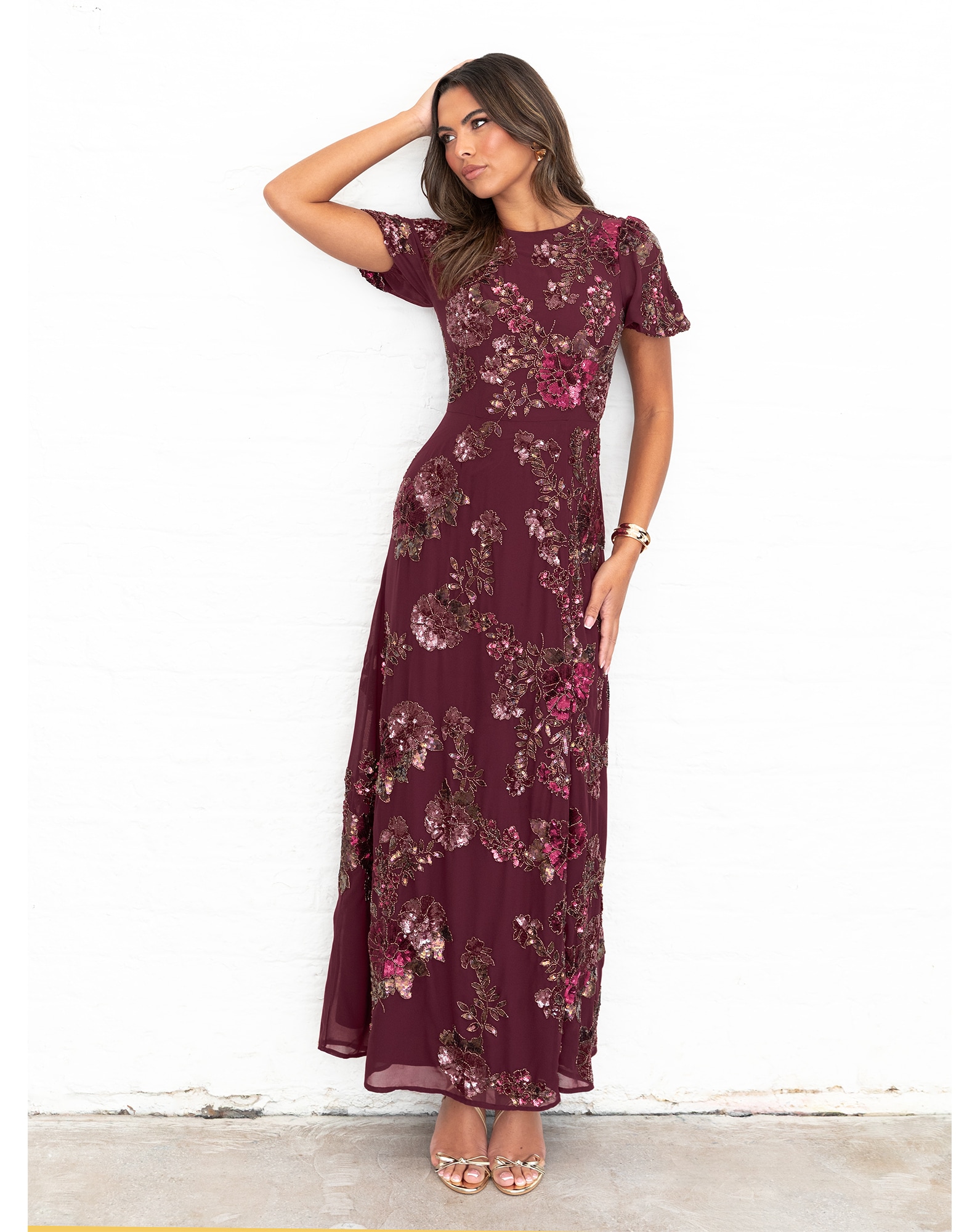 New In - Maya Deluxe Embellished Dress