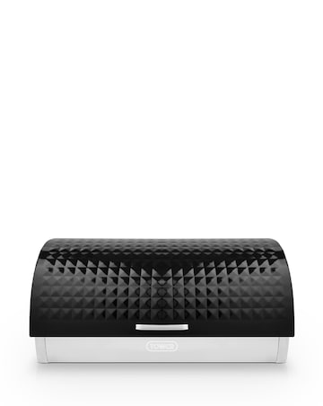 Tower Solitaire Bread Bin-Black