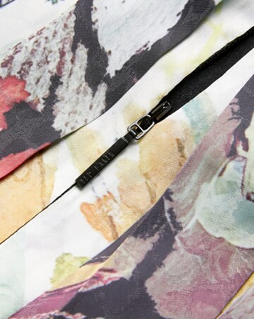 Ted Baker Floral Pleated Midi Skirt