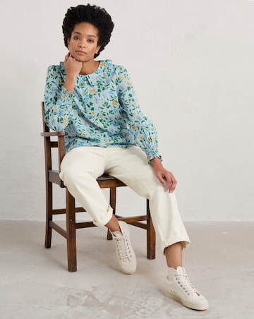 Seasalt Cornwall Last Leaf Floral Top