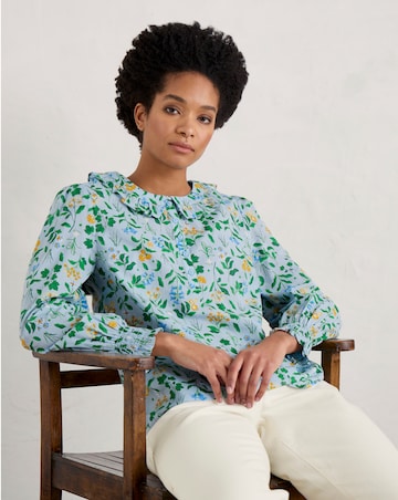 Seasalt Cornwall Last Leaf Floral Top