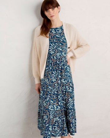 Seasalt Cornwall S/S Line Strokes Dress