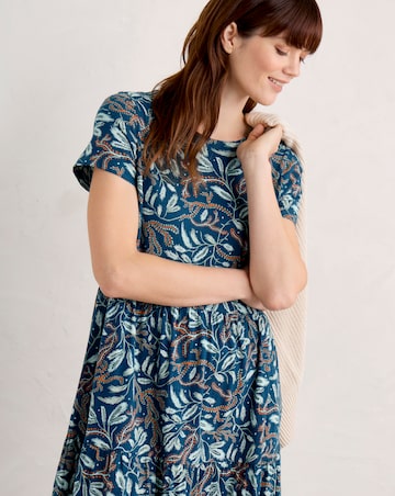 Seasalt Cornwall S/S Line Strokes Dress