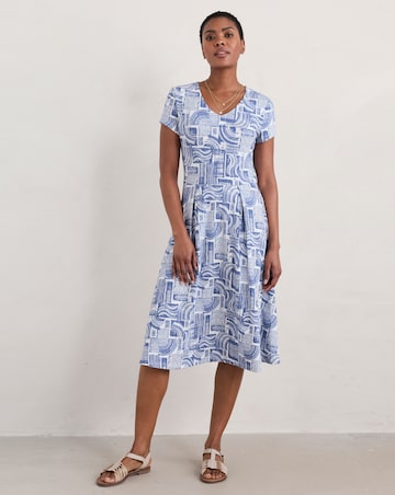 Seasalt Sleeveless Pier View Patchwork Dress