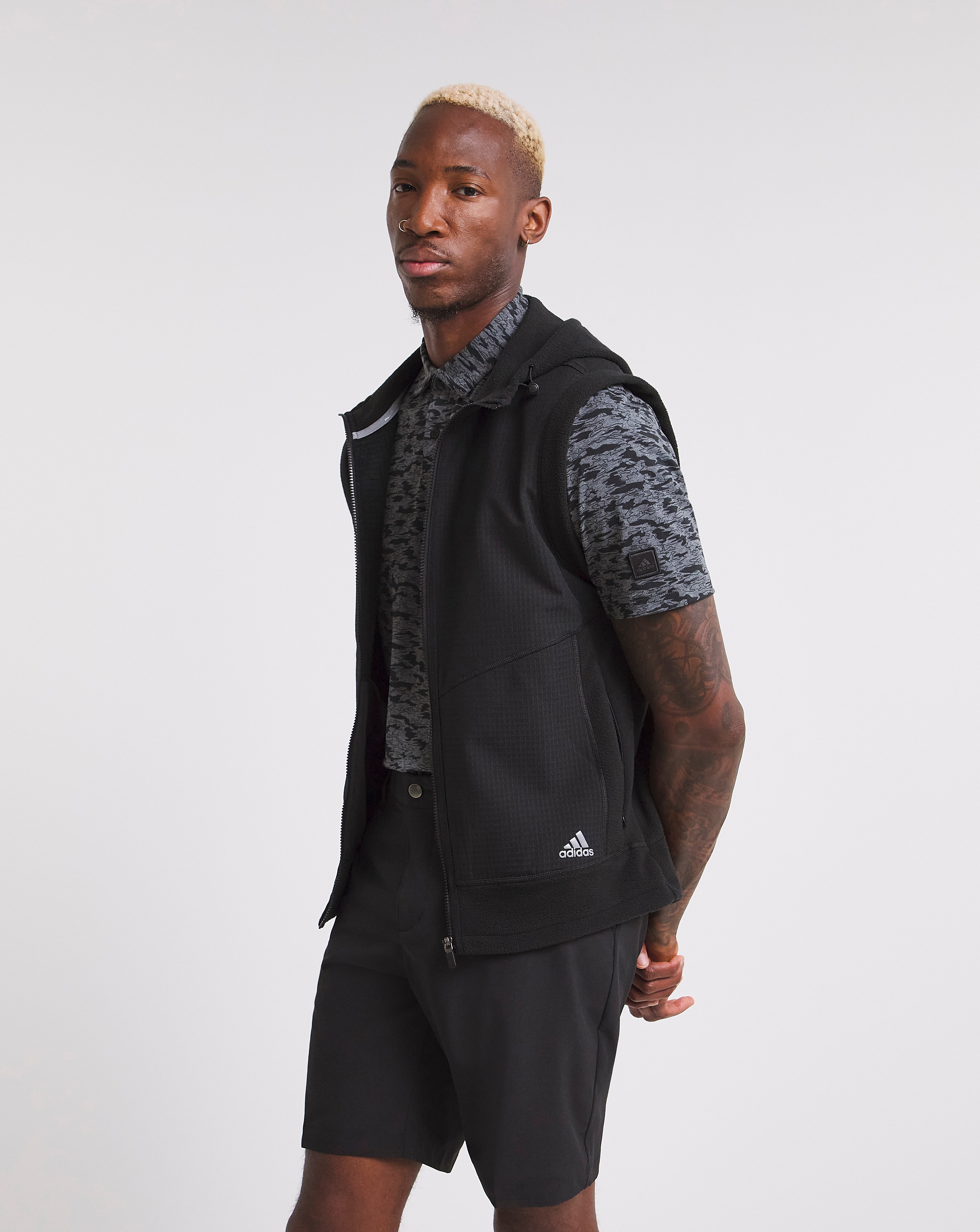 adidas Golf Hoody Gilet