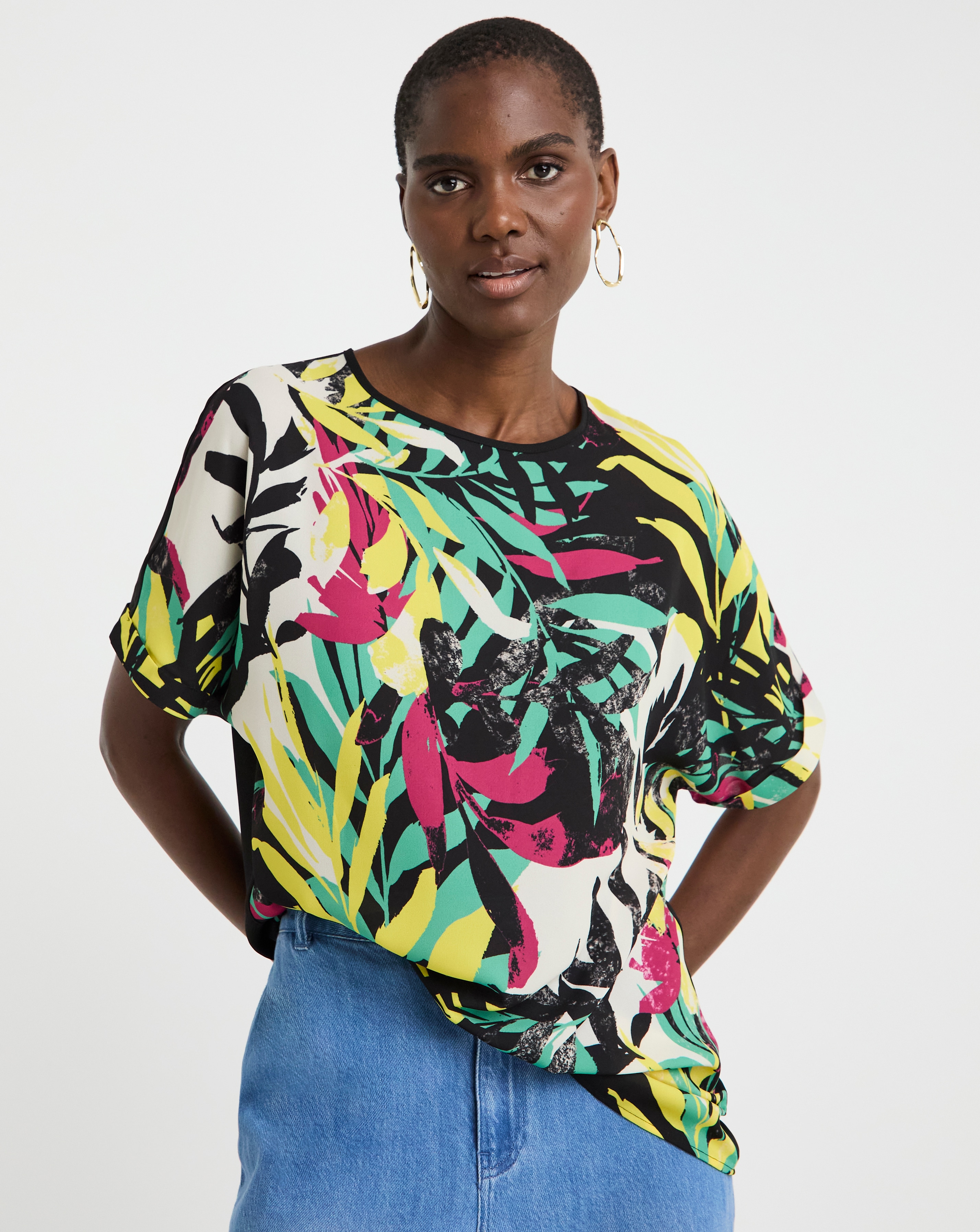 Short Sleeve Boxy Top