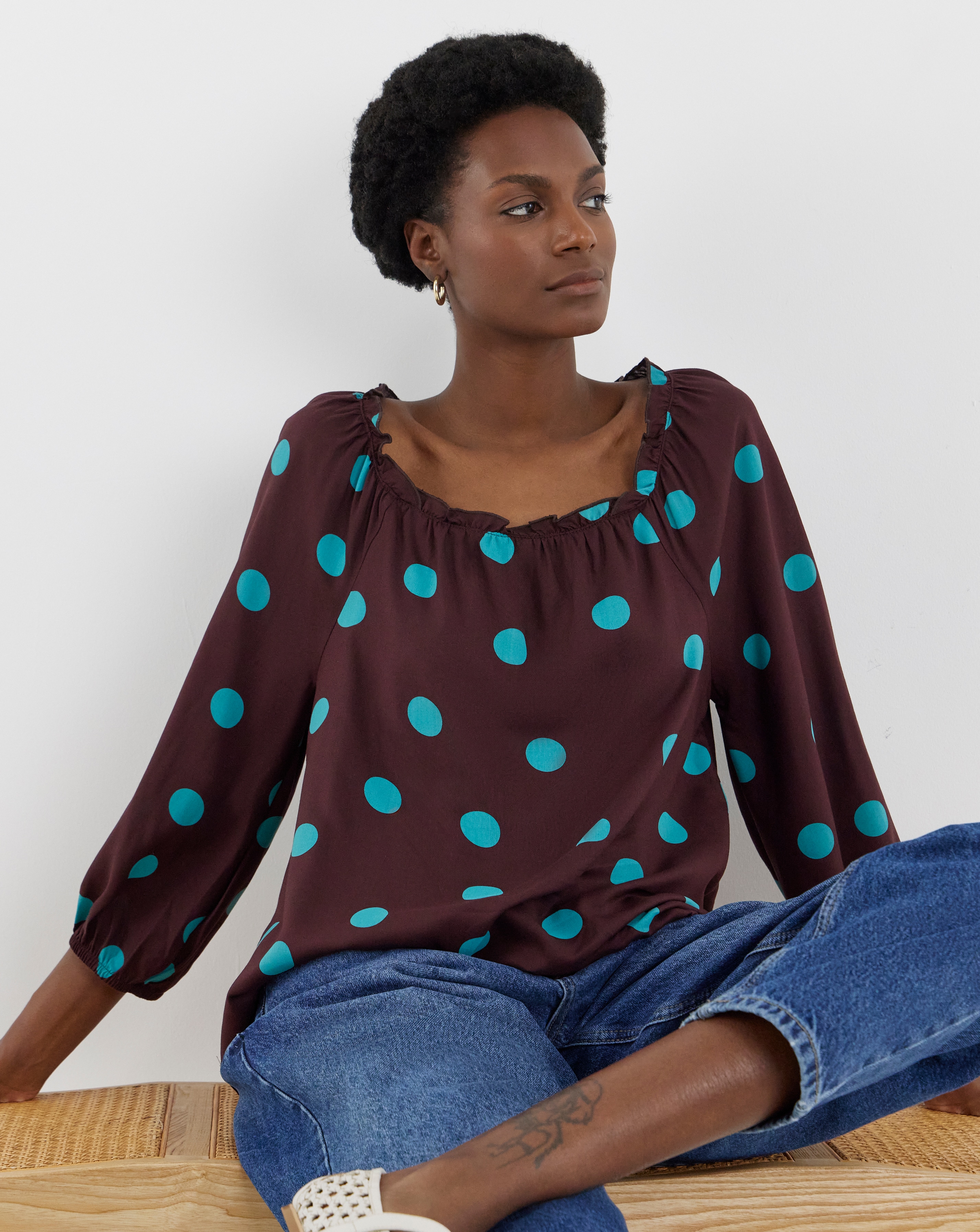 New In - Square Neck Top