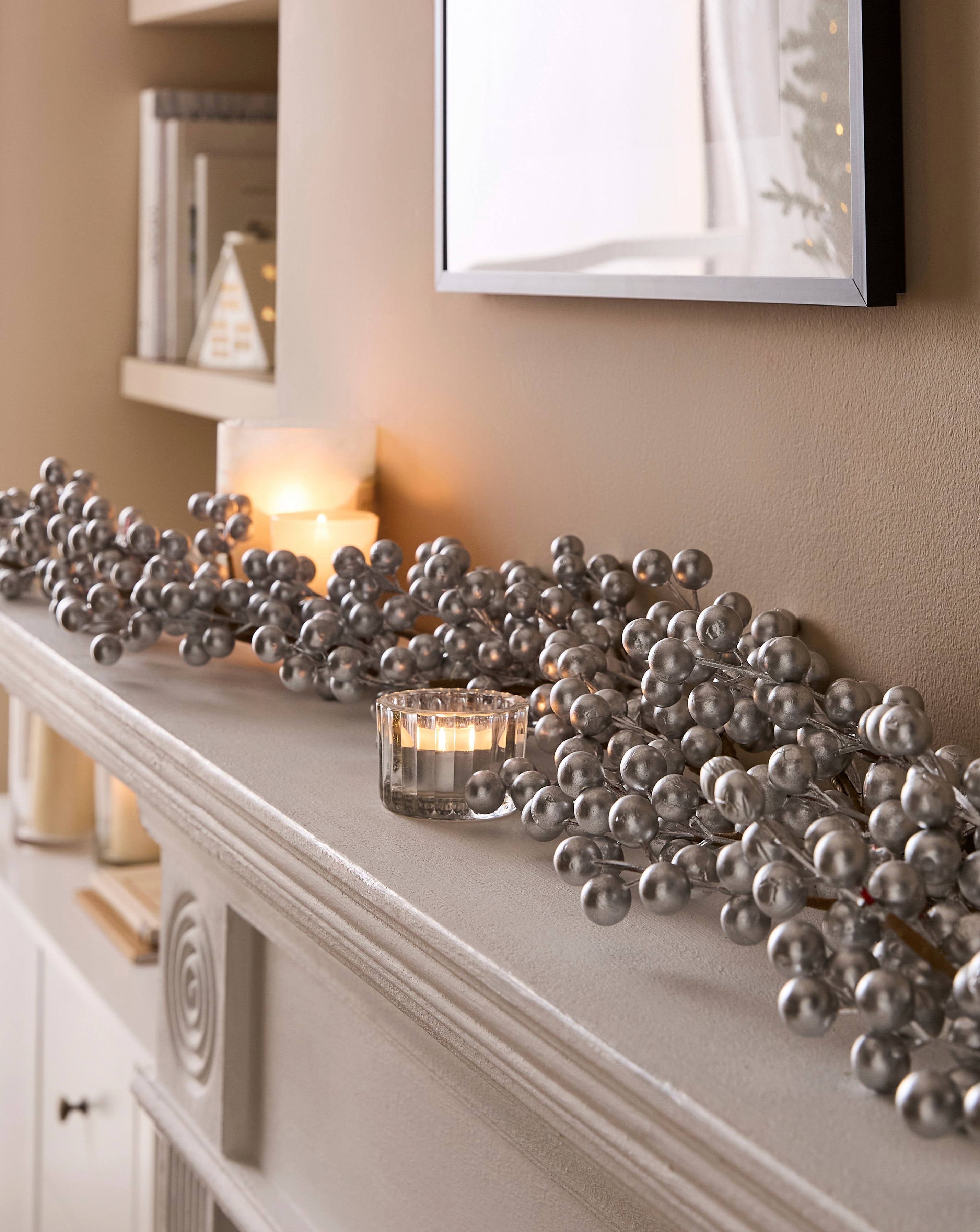 Silver Berry Garland