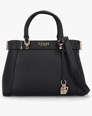 Guess Anadela Large Black Satchel Bag