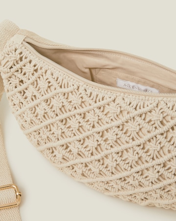Accessorize Macrame Sling Cross-Body Bag