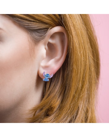 Stitch Enamel Stud Earrings