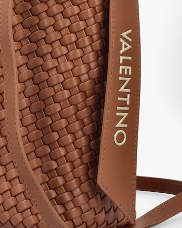 Valentino Bags Shantel Woven Tan Hobo Bag