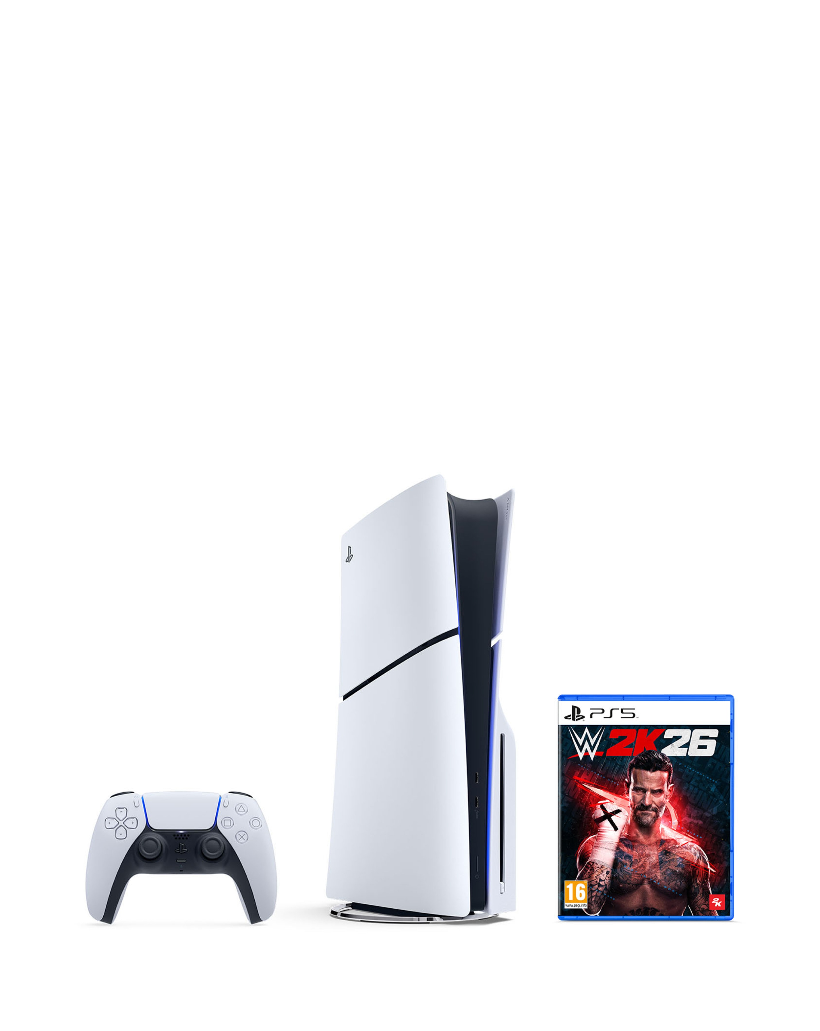 PlayStation 5 Disc 1TB + WWE 2K26