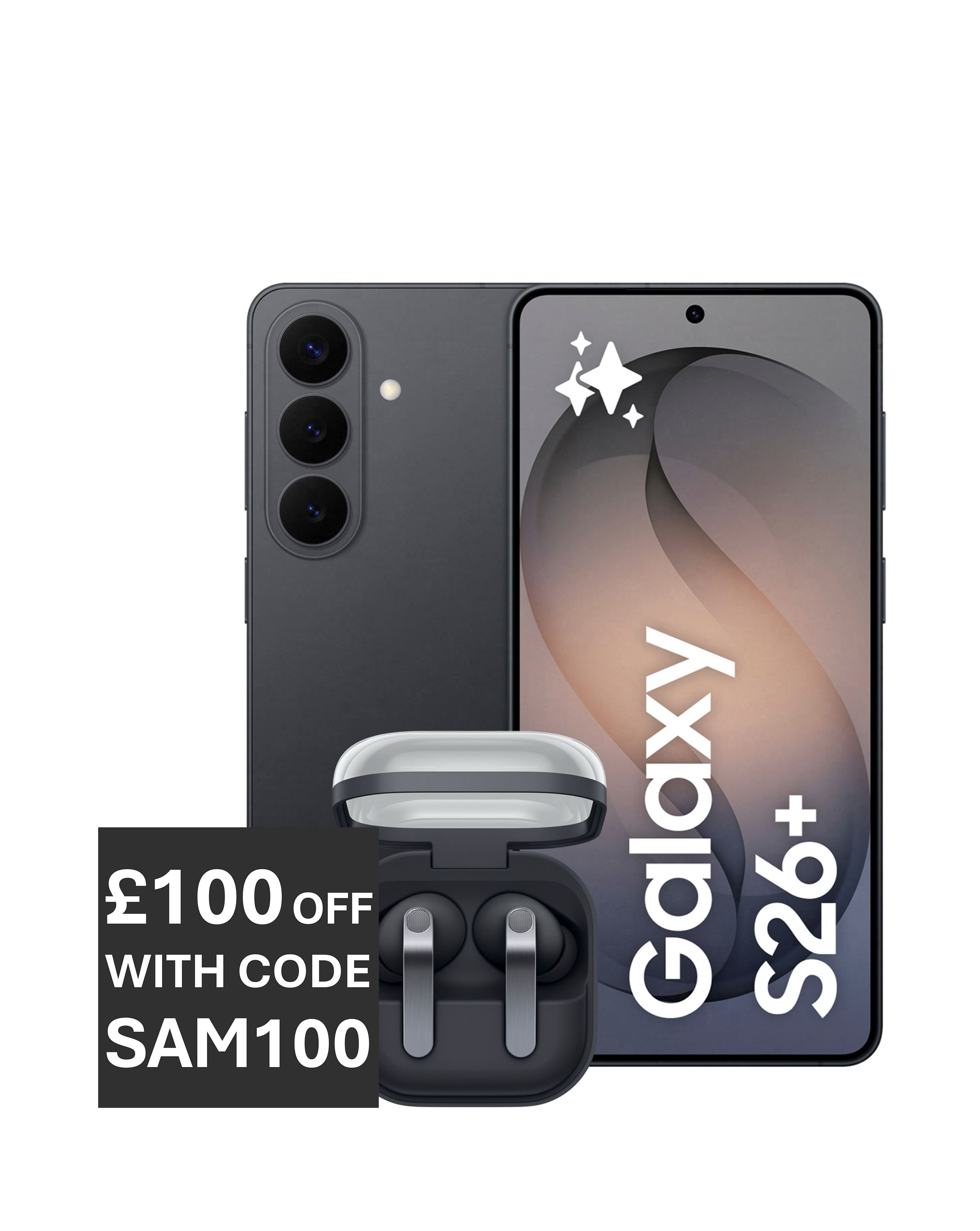 Samsung S26+ 512GB Black & Buds4 Pro