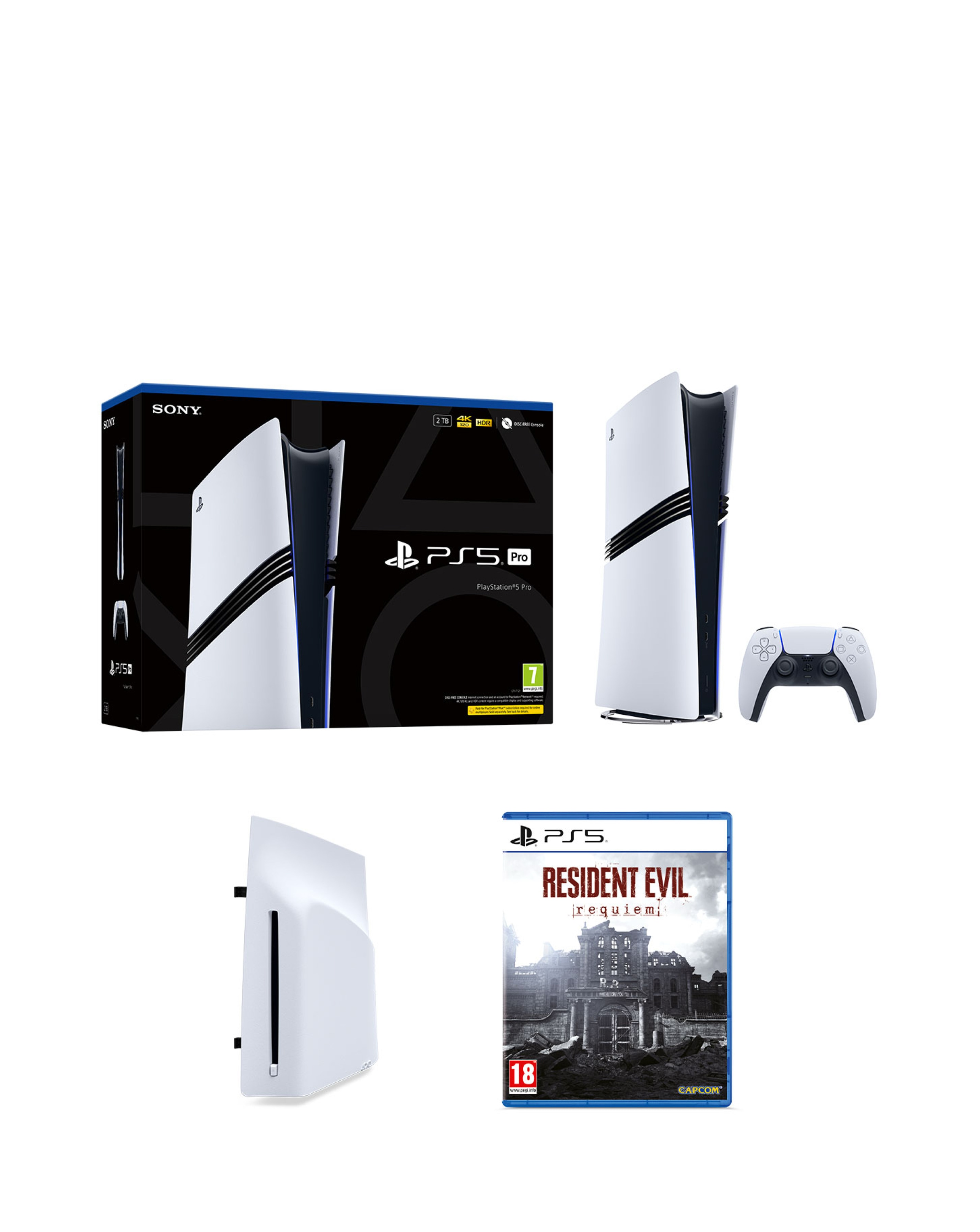 PS5 Pro, Disc Drive, Resident Evil