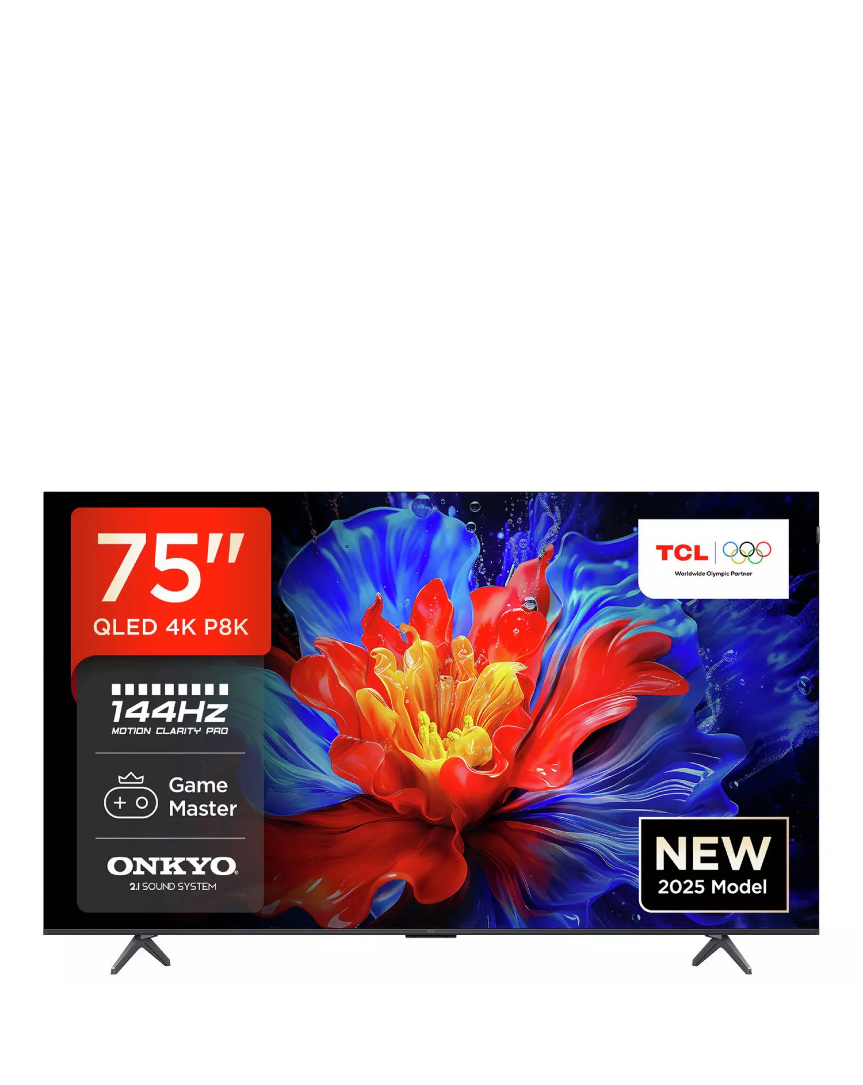 TCL 75P8K-UK 75in 4K Ultra HD HDR TV