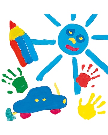 SES Fingerpaint 4 Colours 145ml