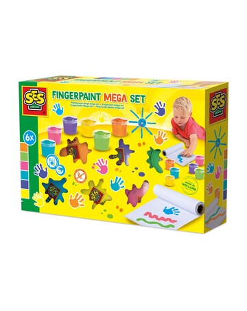 SES Fingerpaint Mega Set 6 Colours