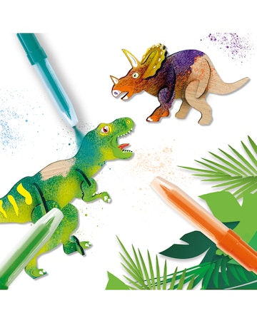 SES Blow Airbrush Pens Dinosaurs