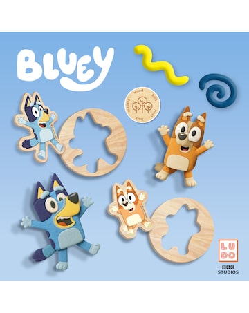 SES Bluey Dough Mega Set 5x90g