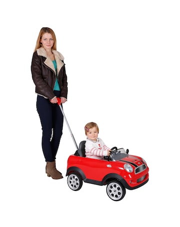 Red Mini Push Car With Handle