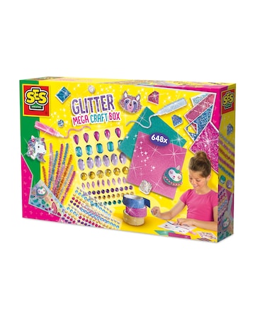 SES Glitter Mega Craft Box