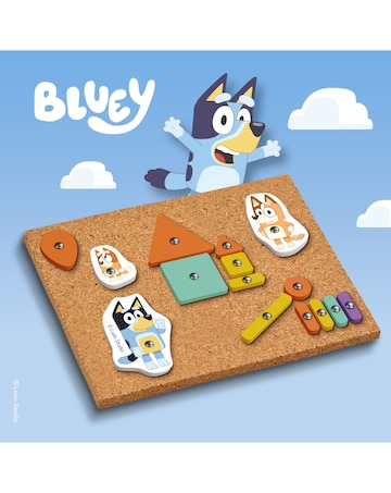 SES Bluey Hammer Tic Wooden Set