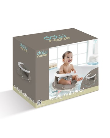 Dolu Stone Grey Baby Bath Seat