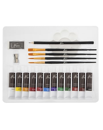 21 Pc Acrylic Art Set