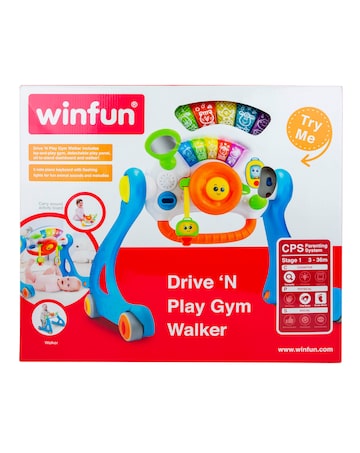 Winfun Drive N Play Gym Walker