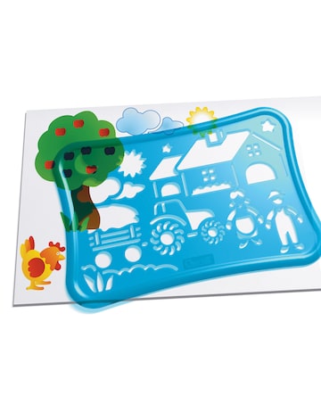 Quercetti Farm Stencils 19 Pcs