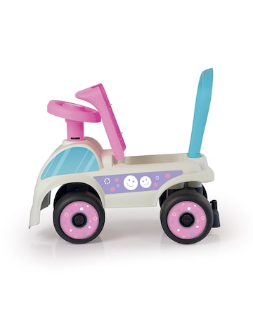 Dolu White Foot To Floor Car