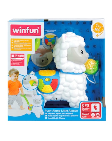 Winfun Push Along Little Alpaca