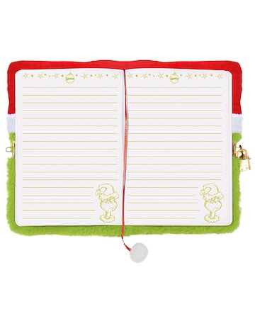 Totum Grinch Fluffy A5 Notebook