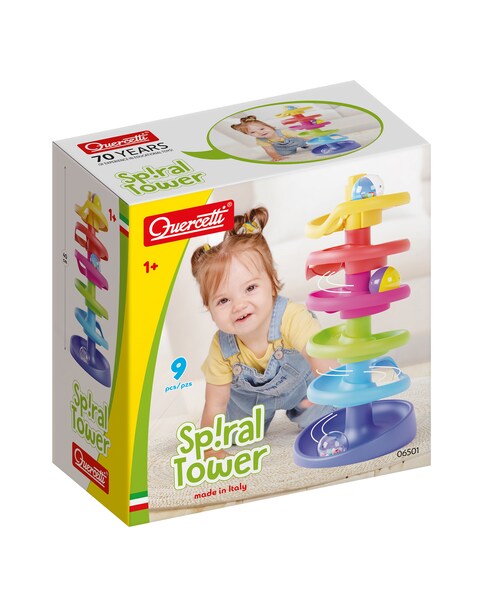 Quercetti Spiral Tower Toy