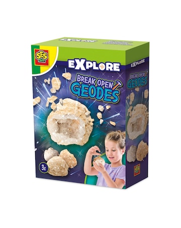 SES Explore Geodes Open & Break Kit