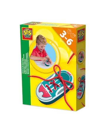 SES I Learn To Tie Shoe Laces Board