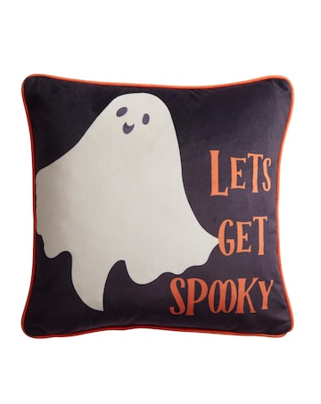 Bedlam Spooky Ghost Filled Cushion