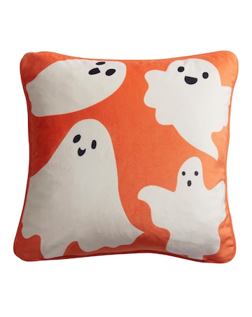 Bedlam Spooky Ghost Filled Cushion