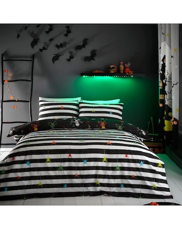 Bedlam Dancing Skeletons Duvet Cover Set