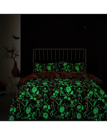 Bedlam Halloween Day of the Dead Duvet Cover Set