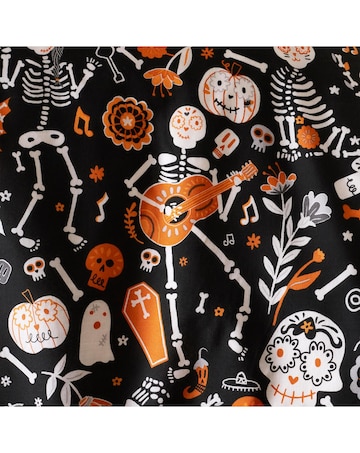 Bedlam Halloween Day of the Dead Duvet Cover Set