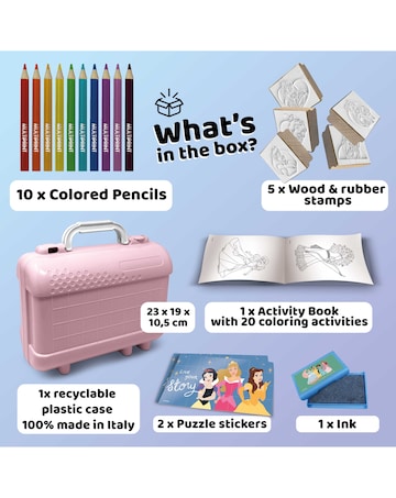 Disney Princess Colour & Stamp Set