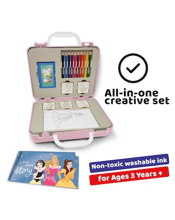 Disney Princess Colour & Stamp Set
