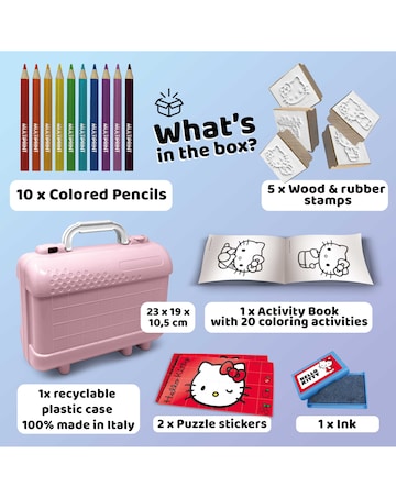 Hello Kitty Colour & Stamp Set