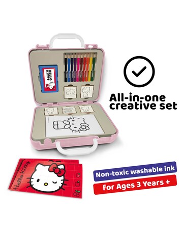Hello Kitty Colour & Stamp Set