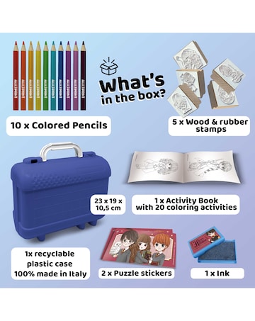 Harry Potter Colour & Stamp Set