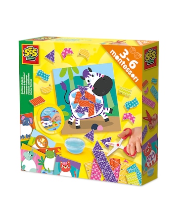 SES Montessori Cutting Shapes Set