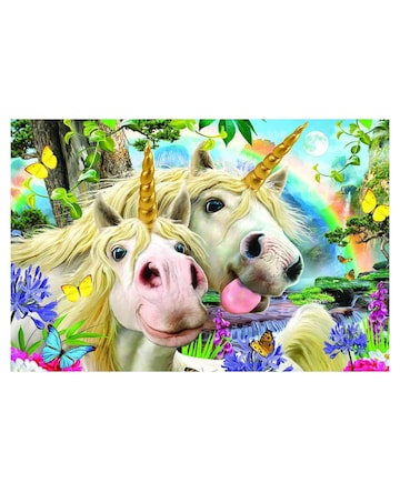 Howard Robinson 3D Selfie Unicorn and Panda Puzzle Duo