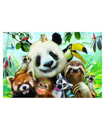 Howard Robinson 3D Selfie Unicorn and Panda Puzzle Duo